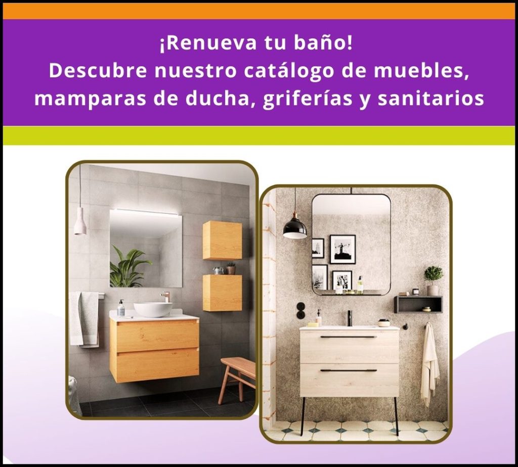 En Josmoral en Socuéllamos queremos ponértelo fácil para que puedas renovar tu baño. Descubre nuestro catálogo de muebles, mamparas de ducha, griferías y sanitarios