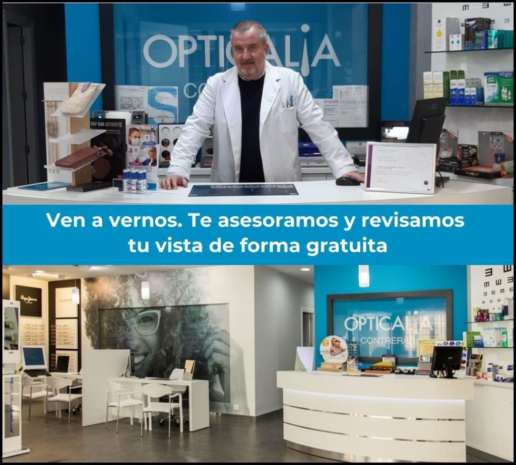 Rafa López de Opticalia Contreras en Socuéllamos en la provincia de Ciudad Real. Vive Socuéllamos